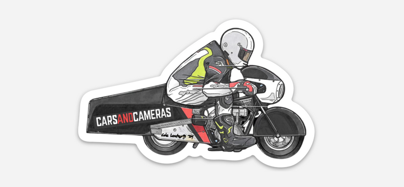 World's Fastest Mini Bike Sticker (2 Pack) β CarsandCameras